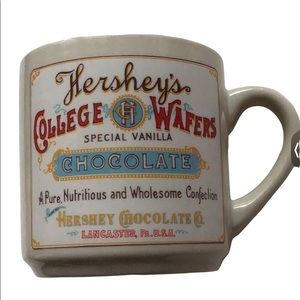 Hershey’s Chocolate College Wafers Confection Vintage Reproduction Souvenir Mug